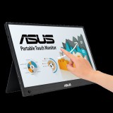 ASUS MON ASUS MB16AMTR ZenScreen hordozható touch monitor 15.6" IPS 1920x1080, micro HDMI, USB-C, hangszóró (MB16AMTR)