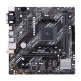 ASUS PRIME A520M-E/CSM, M.2, LAN, HDMI, DVI, D-Sub, USB 3.2, Micro ATX, Fekete alaplap