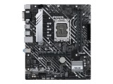 ASUS Prime H610M-A D4, LGA1700, DDR4, PCIe 4.0, M.2, RGB, MicroATX, Fekete alaplap