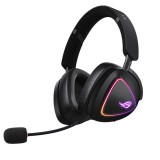 ASUS ROG DELTA II Headset Vezetékes és vezeték nélküli Fejpánt Játék USB C-típus Bluetooth Fekete