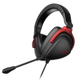 Asus ROG Delta S Core vezetékes gamer fejhallgató, 50 mm hangszórók, virtuális 7.1 hangzás, fekete