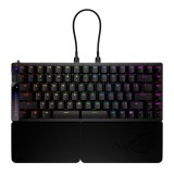 Asus ROG Falcata vezetékes gamer billentyűzet, tri-mode csatlakozás, mágneses kapcsolók, UK kiosztás, fekete