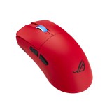 Asus ROG Harpe II Ace gaming egér, 42000 DPI, 8000 Hz, tri-mode csatlakozás, ultrakönnyű, piros