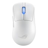 ASUS ROG Keris II Ace Wireless vezeték nélküli gamer egér, 42000 DPI, tri-mode csatlakozás, fehér