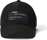 ASUS ROG SLASH Cobra Buckle Cap - Csatos sapka - Fekete