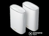 Asus Router ZenWifi AX1800 Hybrid Mesh, XP4 2-PK, fehér