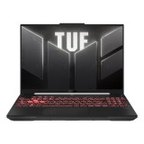 ASUS TUF Gaming A16 FA607NUG-RL117 hordozható számítógép AMD Ryzen™ 7 7445HS Laptop 40,6 cm (16") WUXGA 16 GB DDR5-SDRAM 512 GB SSD NVIDIA GeForce RTX 4050 Wi-Fi 6 (802.11ax) Fekete, Szürke