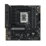 ASUS TUF GAMING B760M-PLUS II, 8x USB, Intel B760, LGA 1700, micro ATX, DDR5 DIMM, Max. 192 GB, M.2, Fekete alaplap