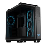 ASUS TUF GAMING GT502 Horizon TG ARGB Black Midi Tower Fekete számítógép ház