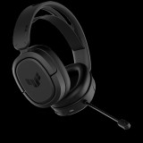 ASUS TUF Gaming H1 Wireless Headset Vezeték nélküli Fejpánt Játék USB C-típus Fekete (TUF GAMING H1 WIRELESS)