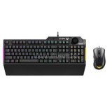 ASUS TUF Gaming K1 HUN fekete USB világító billentyűzet + TUF Gaming M3 gamer egér Combo (90MP02A0-BCHA00)