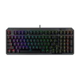 Asus TUF Gaming K3 Gen II Red RGB mechanikus gamer billentyűzet (HU, Red switch, USB)