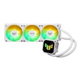 Asus TUF Gaming LC III 360 ARGB White edition CPU vízhűtés, fehér, 360mm radiátor