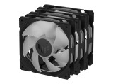 ASUS TUF Gaming TR120 ARGB Reverse Fan - Triple Pack Számítógép ház Ventilátor 12 cm Fekete