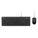 Asus U2000 vezetékes billentyűzet és egér szett, HU kiosztás, Win11 Copilot, fekete - U2000 KEYBOARD+MOUSE/BK/HU/WIN11/COPILOT