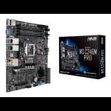 ASUS WS C246M PRO Intel C246 LGA 1151 (H4 aljzat) Micro ATX (90SW00E0-M0EAY0)