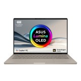 ASUS Zenbook A14 UX3407QA-QD244W Copilot+ PC Snapdragon X1-26-100 Laptop 35,6 cm (14") WUXGA 16 GB LPDDR5x-SDRAM 1 TB SSD Wi-Fi 6E (802.11ax) Windows 11 Home Bézs