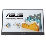 ASUS ZenScreen MB16AHT számítógép monitor 39,6 cm (15.6") 1920 x 1080 pixelek Full HD Érintőképernyő Fekete (90LM0890-B01170)