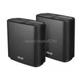 ASUS ZenWifi AC3000 CT8 2-Pack Router Fekete (CT8_2-PK_BLACK)