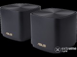 Asus ZenWifi AX Mini - XD4 2-PK Mesh router, fekete, 2db