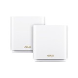 ASUS ZenWiFi AX (XT8) AX6600 WiFi 6 Háromsávos Fehér Mesh WiFi rendszer (2-pk)
