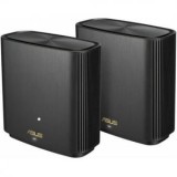 ASUS ZenWiFi AX6600 WiFi6 mesh router rendszer 2 darabos fekete (XT8 V2 2-PK BLACK)
