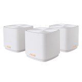 ASUS ZenWiFi XD4 Plus AX1800, 2x LAN, 2.4 / 5 GHz, WiFi 6, Fehér WiFi rendszer (3-Pk)