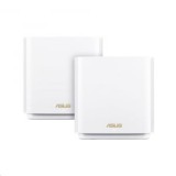 Asus ZenWiFi XT8 V2 2 darabos fehér AX6600 Mbps Tri-band gigabit WiFi6 mesh Wi-Fi router rendszer