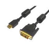 Aswo HDMI DUGÓ, - DVI 3m kábel ew01733