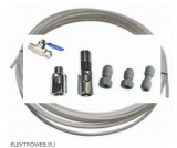 Aswo VÍZBEFOLYÓ-SZETT Vízcső, és csatlakozók Side by side HŰTŐGÉPEKHEZ ew00535