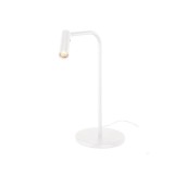Asztali lámpa, 39,3cm magas, fehér, 3000K melegfehér, 400 lm, CRI 90, 40°, SLV Karpo 1001460