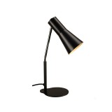 Asztali lámpa, 42cm magas, fekete, GU10, SLV Phelia 146000
