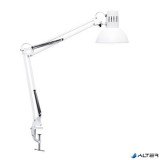 Asztali lámpa, energiatakarékos, felfogatható, MAUL 'Study', fehér