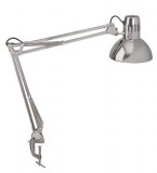 Asztali lámpa, energiatakarékos, felfogatható, maul "study", ezüst 8230796