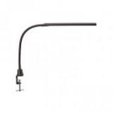 Asztali lámpa, LED, szabályozható, felfogatható, MAUL "Pirro", fekete