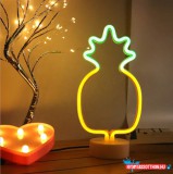 Asztali LED-es neon világítás (ananász) x