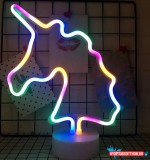 Asztali LED-es neon világítás RGB (unikornis) x