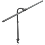 Asztali LED lámpa, duplafejű, 18W, AVIDE, fekete