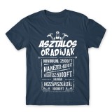 Asztalos Óradíjak - férfi póló