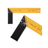 Asztalos szögmérő acélból, skálával