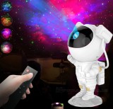 Asztronauta Űrhajós csillagos égbolt Lézer és RGB LED projektor hangulatvilágítás M235A-RGB
