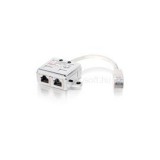 Átalakító - 127603 (STP "T" átalakító, Cat5e, fehér) (EQUIP_127603)