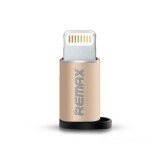Átalakító adapter Lightning to Micro-USB Remax Visual RA-USB2 OTG arany