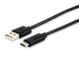 Átalakító kábel, USB-C-USB 2.0, 1m, EQUIP
