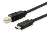 Átalakító kábel, USB-C-USB-B 2.0, 1m, EQUIP (EP12888207)