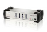 ATEN 4-Port PS/2-USB VGA/Audio KVMP Switch with OSD CS1734B-A7-G
