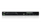 ATEN CS1708A 8-Port PS/2-USB VGA KVM Switch with Daisy-Chain Port and USB Peripheral Support CS1708A-AT-G