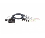 Aten CS22DP KVM Switch 2PC USB DP