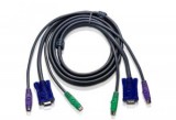 ATEN KVM Console kábel (SVGA, PS/2, PS/2) 1.8m  (2L-1001P/C)