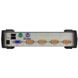 ATEN KVM Switch USB-PS/2 VGA, 4 port - CS84U (CS84U-AT) - KVM Switch
